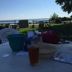 IPA and a lake view. Doesn't get much better.