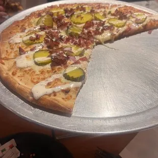 Pickle pizza
