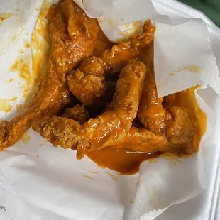 Honey hot chicken tenders