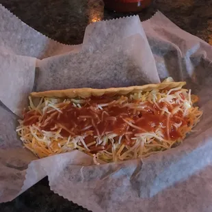 1 bar taco.