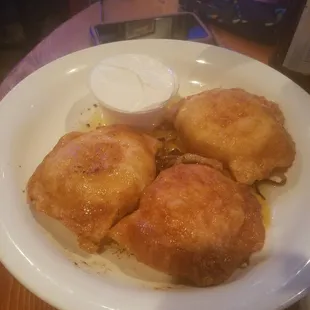 The perogis are awesome.