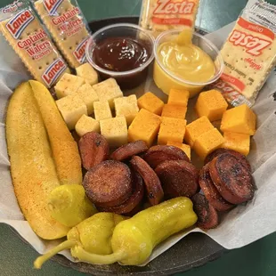 Cheese &amp; Sausage Tray