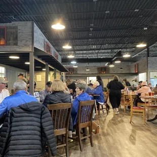 Restaurant seating area