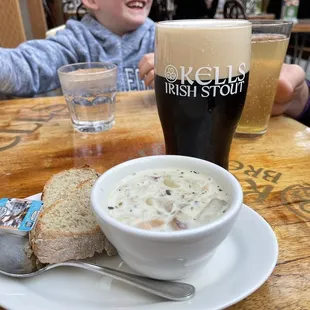 Kells Famous Clam Chowder