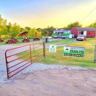 On south side of Lucas Road, arriving from the west the trees block the view.
