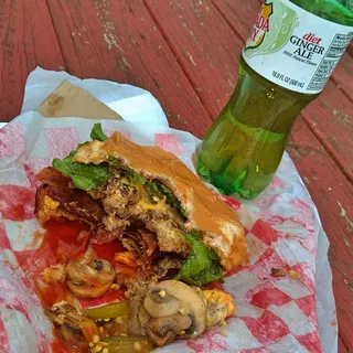 Cattleman Burger with Bacon