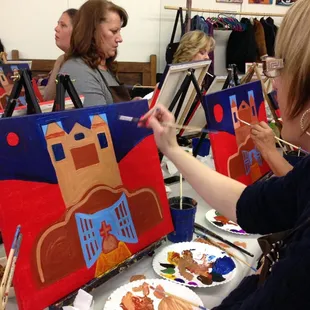 1/2 way through the process of my Chimayo