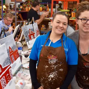 Red Barn #GirlsNight #PaintNight