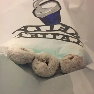 Powdered donuts