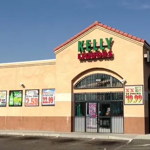 the front of the store