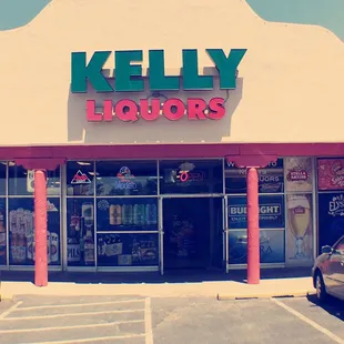 the front of the store