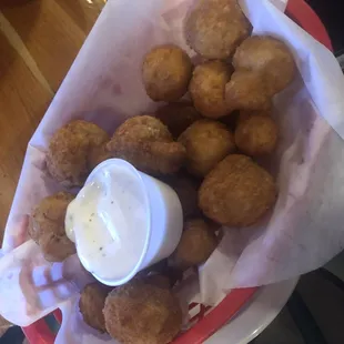 Fried mushrooms