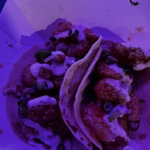 Bangin Shrimp Tacos