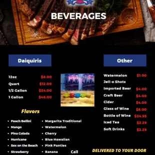 Delicious beverages