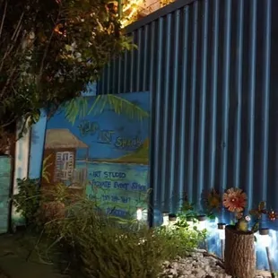 Outside the Entrance Gates to the Shack