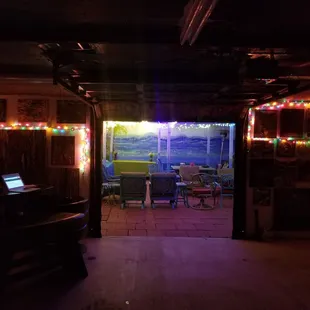 Outside Patio leading to the Art Shack Gallery