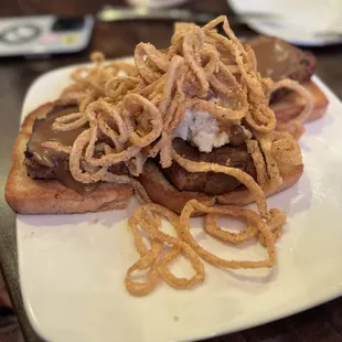 Western Buffalo Meatloaf Sandwich