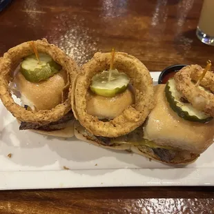 Cheese Burger Sliders