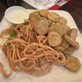 Fried Pickles with Jalapeno Ranch