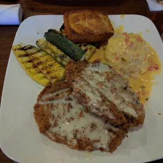 Chicken Fried Steak and Eggs