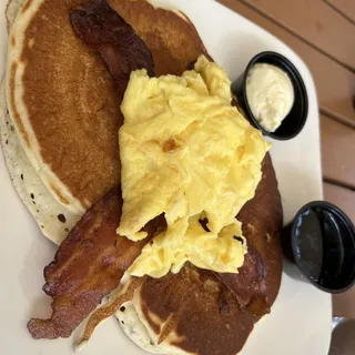 Bacon, Pancakes and Eggs