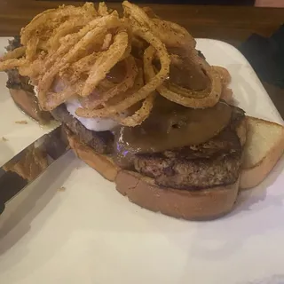 Western Buffalo Meatloaf with Pan Gravy