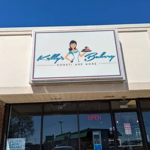 the front of the store