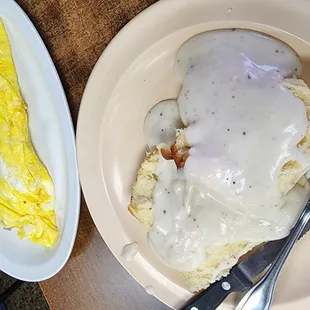 Biscuits and gravy