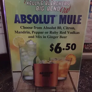 Absolut Moscow Mules
