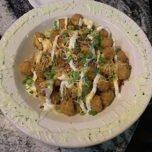 Loaded tots!!!