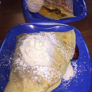 Chocolate Cheesecake Crepe