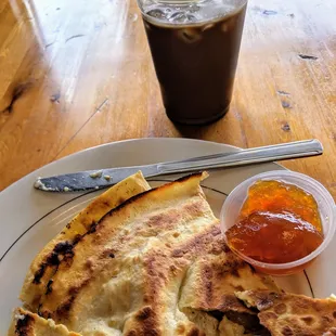 Ham Apple Brie Crepe