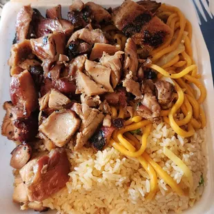 a chicken and rice dish