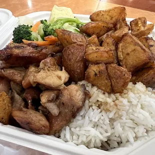 Bourbon Chicken Combo