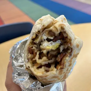 Breakfast burrito