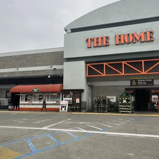 Located just outside The Home Depot Colma