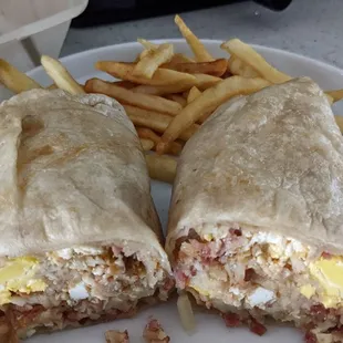 Bacon Breakfast Burrito