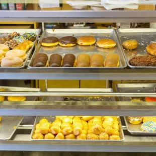 a variety of doughnuts