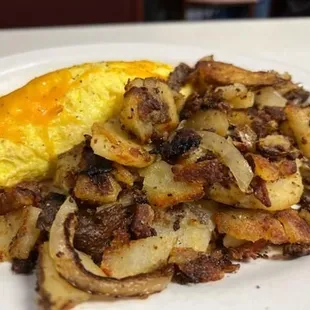 omelet with potatoes