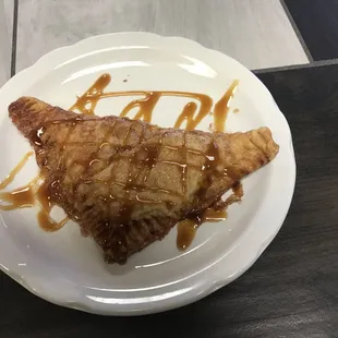 Caramel apple turnover
