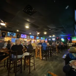 A view of the ambiance.