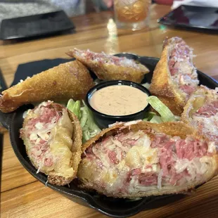 Reuben Rueben Eggrolls