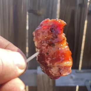 Bacon Wrapped BBQ Quail