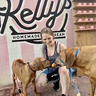 Dog pop!