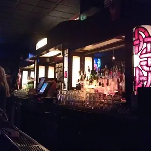 Cool looking bar.