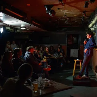 We had a PACKED HOUSE for local favorite Alex Castagne&apos;s headlining show at Batting Cage Comedy