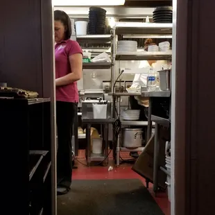 interior, sushi and sashimi