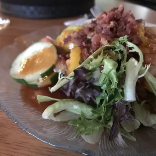 If you order an entree, just know you have access to the soup and salad bar!