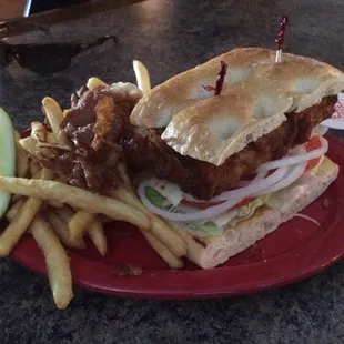 Now here is a fish sandwich my friends. WOW!!!!!