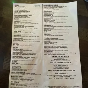 Menu as of 12-9-24. :)